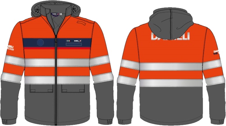 Giubbotto invernale antipioggia Cantieri